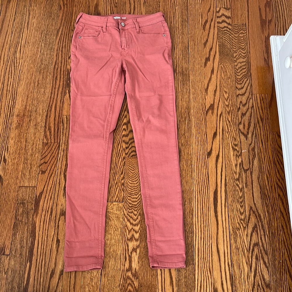 rustic salmon pants